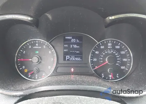 2014 Kia Forte Lx из США, поврежденный, VIN KNAFX4A6XE5078552